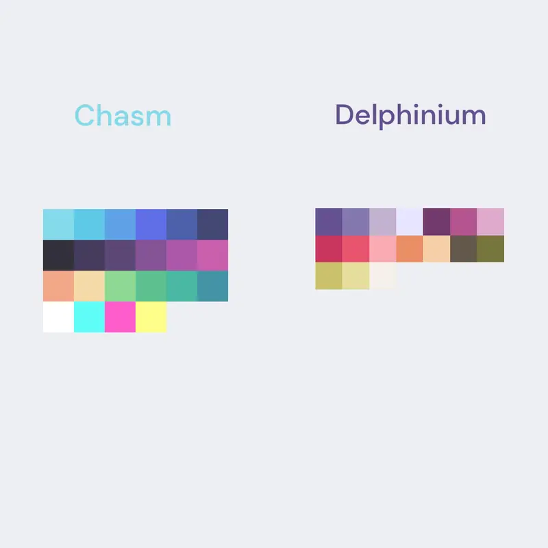 New palettes from the latest event! by @_Ember