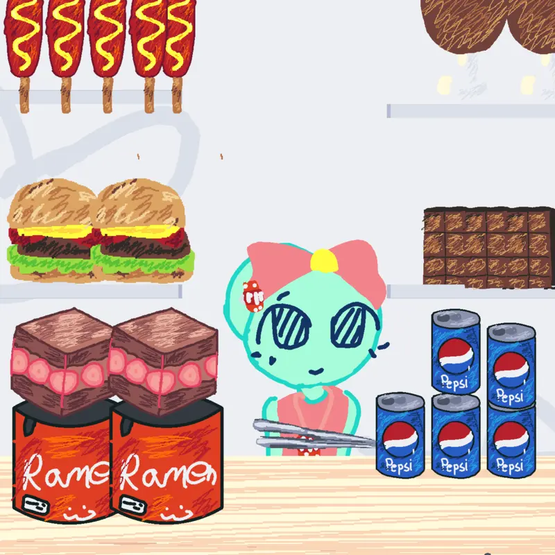 Poppy mukbang! by @ST4RM00N_133