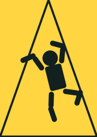 Warning sign guy!