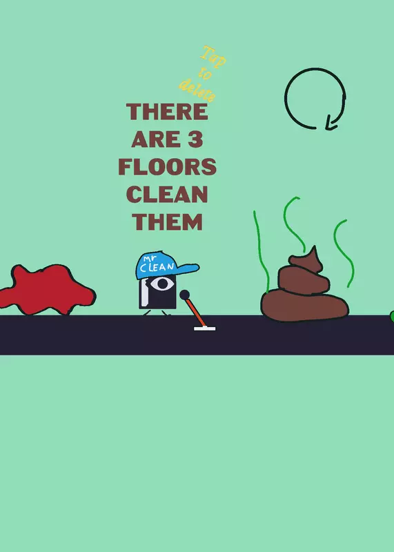 Cleaning game by @Duolingo-plickz