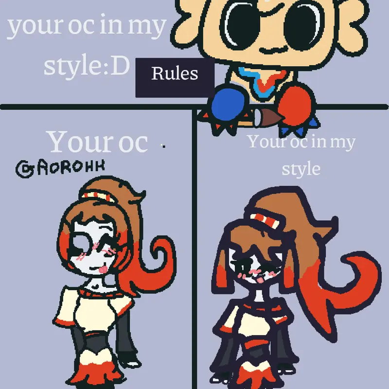 I redraw your oc by @Camellialsyjq1314ybfl