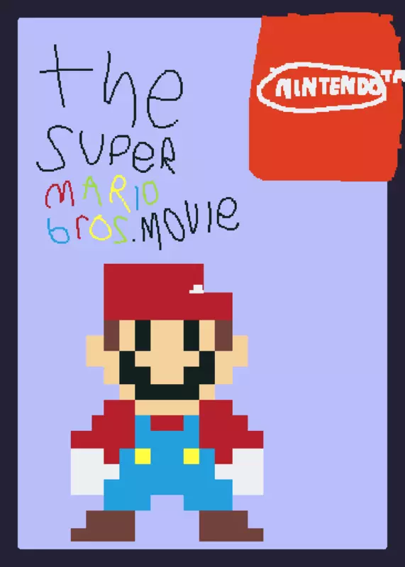The super Mario bros movie game by @NancyHolmes1