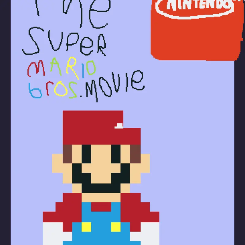 The super Mario bros movie game by @NancyHolmes1