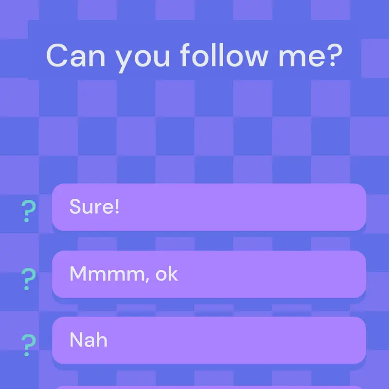 Can you follow me? by @Noob_Studios