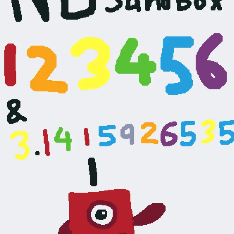 Numberblocks sandbox 3.0!! by @YvesLafontaine