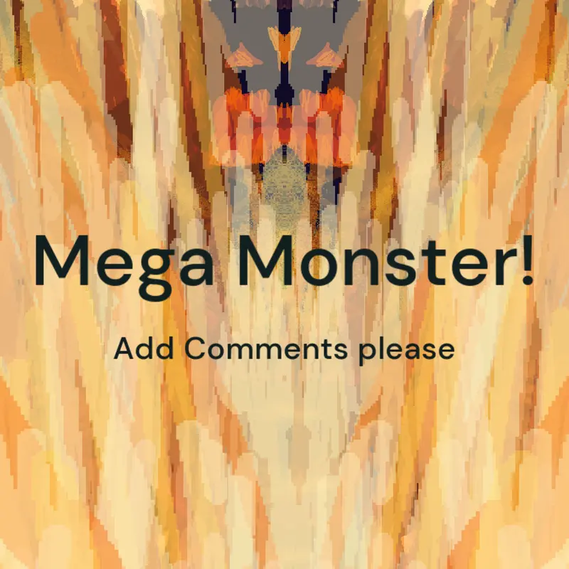 Mega Monster by @TigerDragon2026
