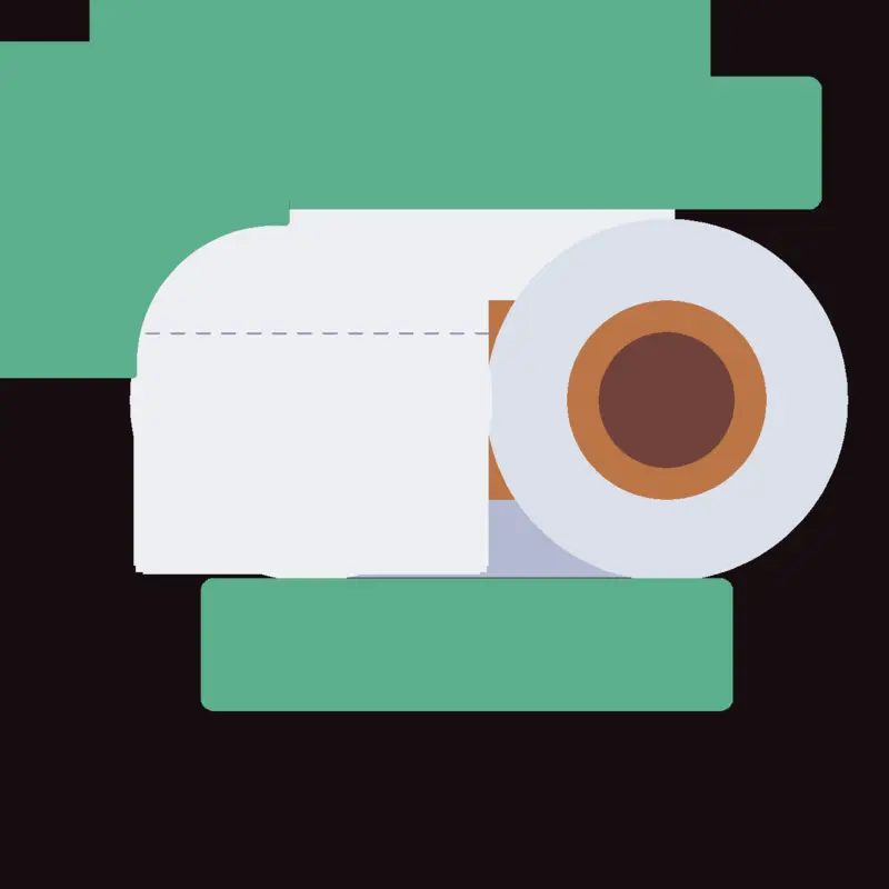 Infinite Toilet Paper by @ThatOneCuteCat