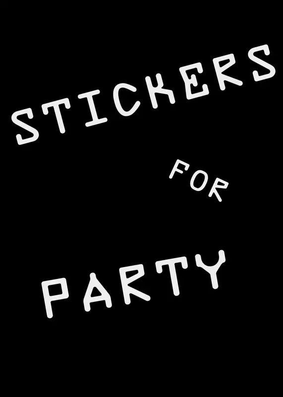 Stickers for Party - @elrrey038 by @elrrey038