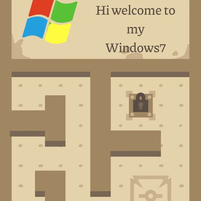 Windows Vista Maze by @RobTopp