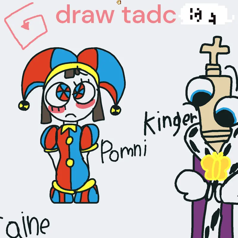This is how I draw tadc by @oliggf