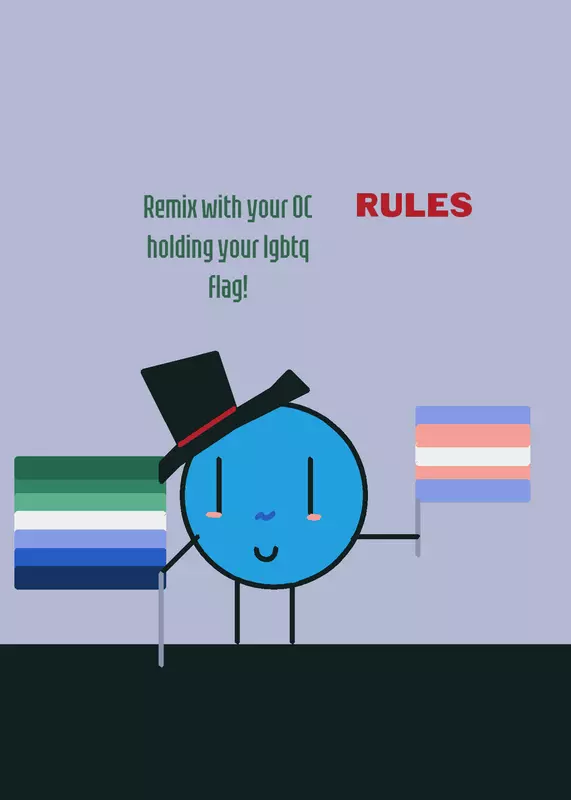 Lgbtq flag remix party! by @globy_theglob