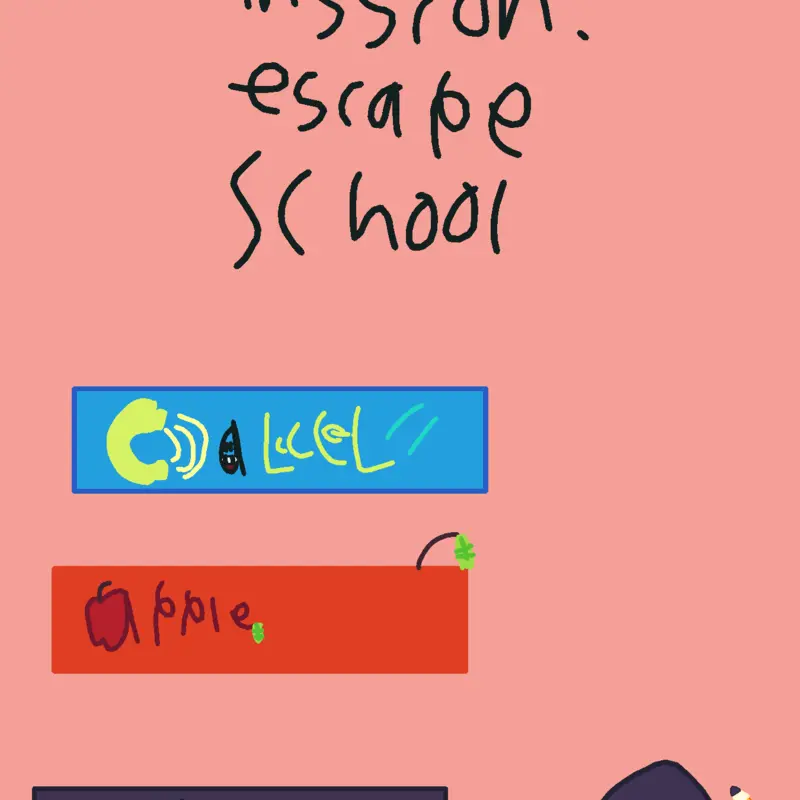 Escape school🏫🎒 by @notmyrealname12345isback
