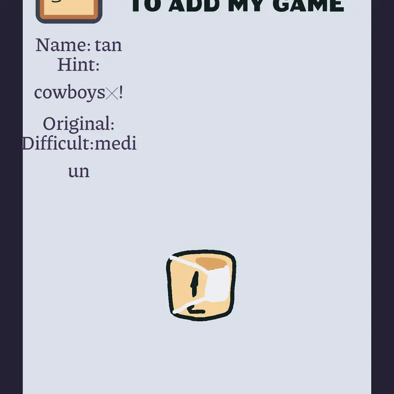 Game by @gellp