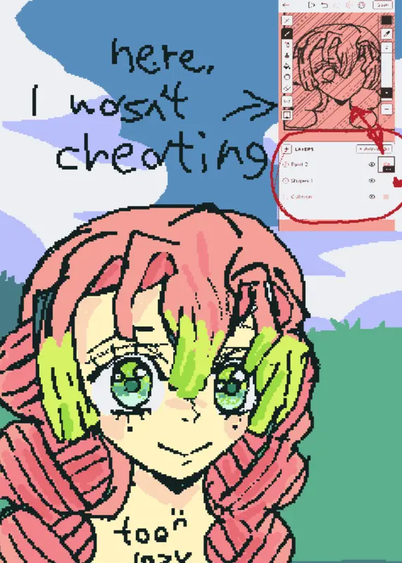 Muitsuri, demon slayer by @old_fandoms_healer2