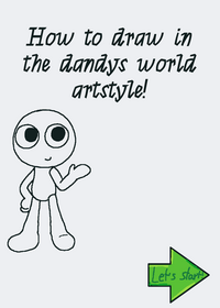 How to draw in the dandys world artstyle!