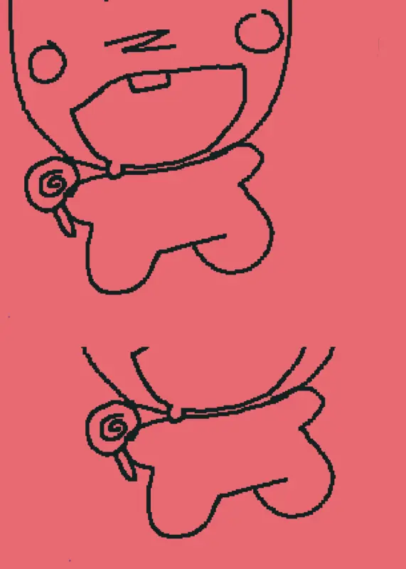 Moki rag doll GORE!!!!!(i eat skin) by @mokinablue