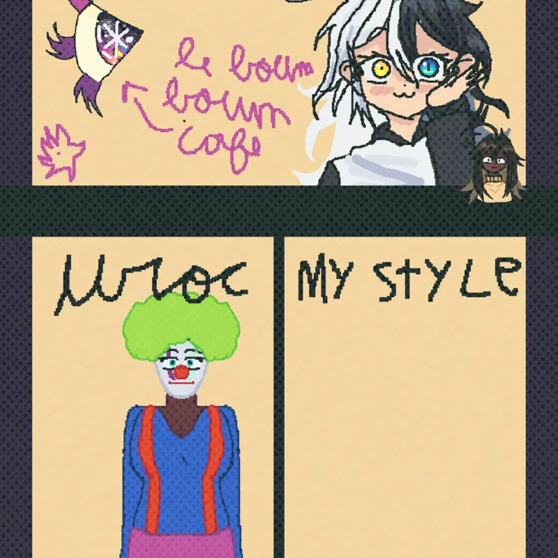 AHHHH MY OC by @theweird1