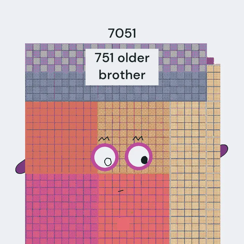 7051 Phase 1 to 3 So rainbow by @CaQuiz6