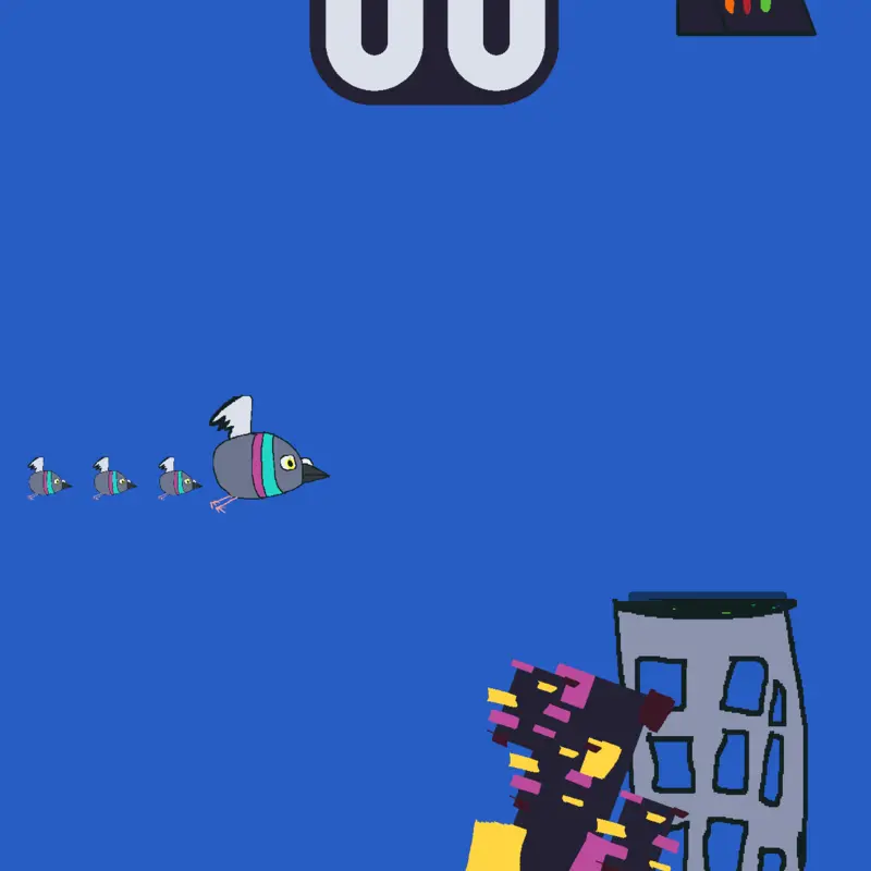 Flappy Pigeon 🐦🐦🐦🐦🐦🐦 by @Murry20204