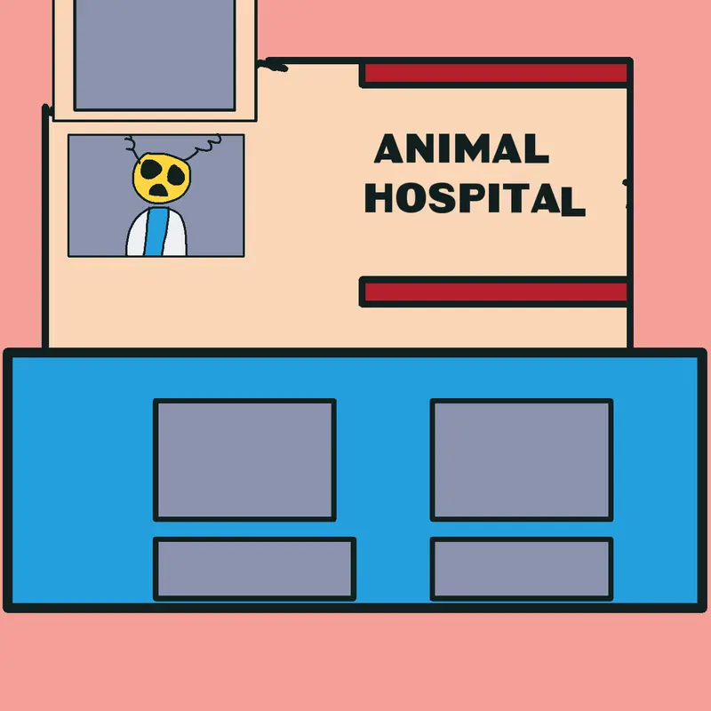 Animal hospital anomaly by @bluedude-