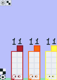 Numberblocks league of Elevens