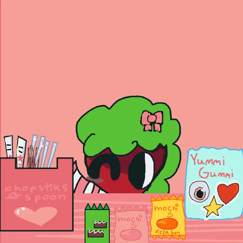 Sprout mukbang!! by @CloverDaLuckyCharm