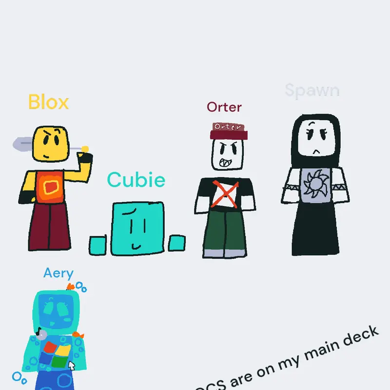 New ocs by @RetroSpooky_Spective