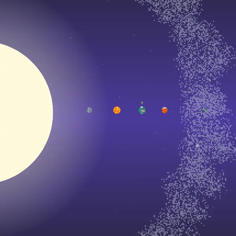Solar System Odyssey by @Loop27_Thai