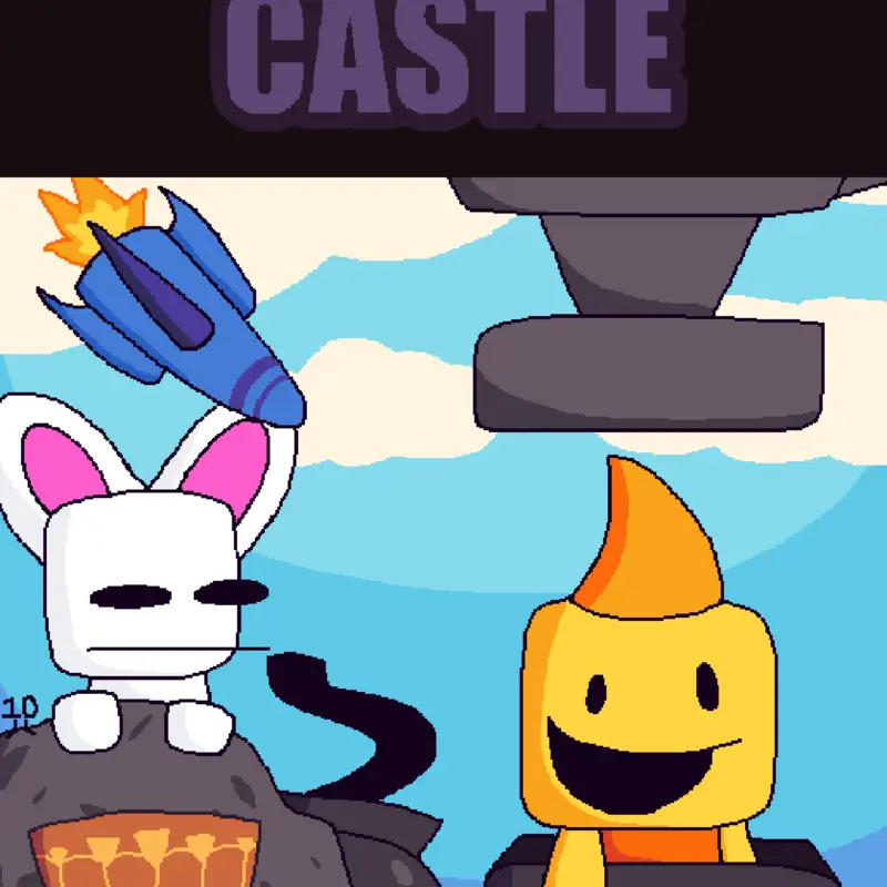 Cart Ride Into Castle by @chrisop