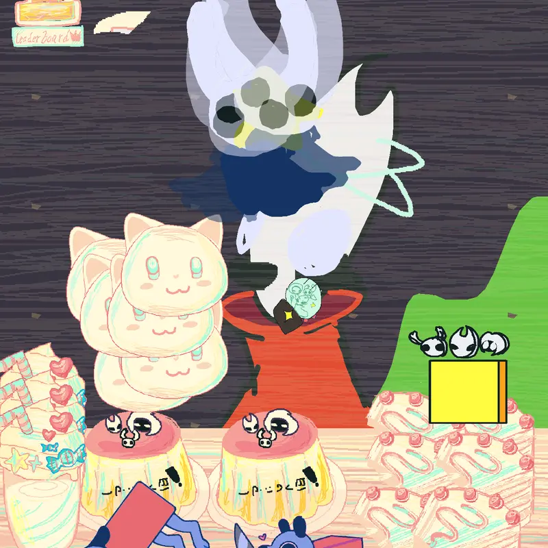 Dogs are eating by @silksong-hornet