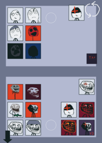 Troll face fight!