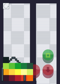 Row 2: yellow-green-black
