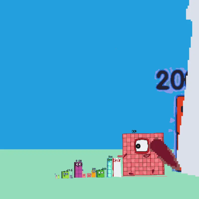 Numberblocks by @Sprunkiisnotbrainrot
