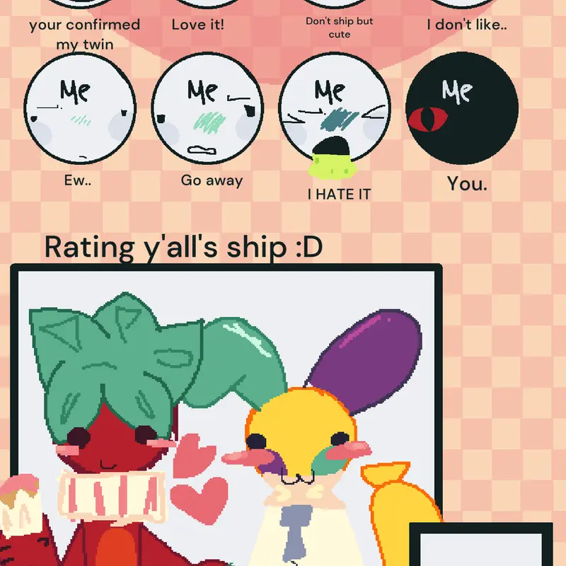 My fav shippp<3 by @KisielYT822