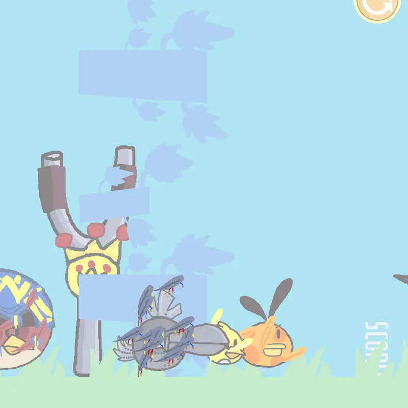Angry birds replacements by @Mad_swines