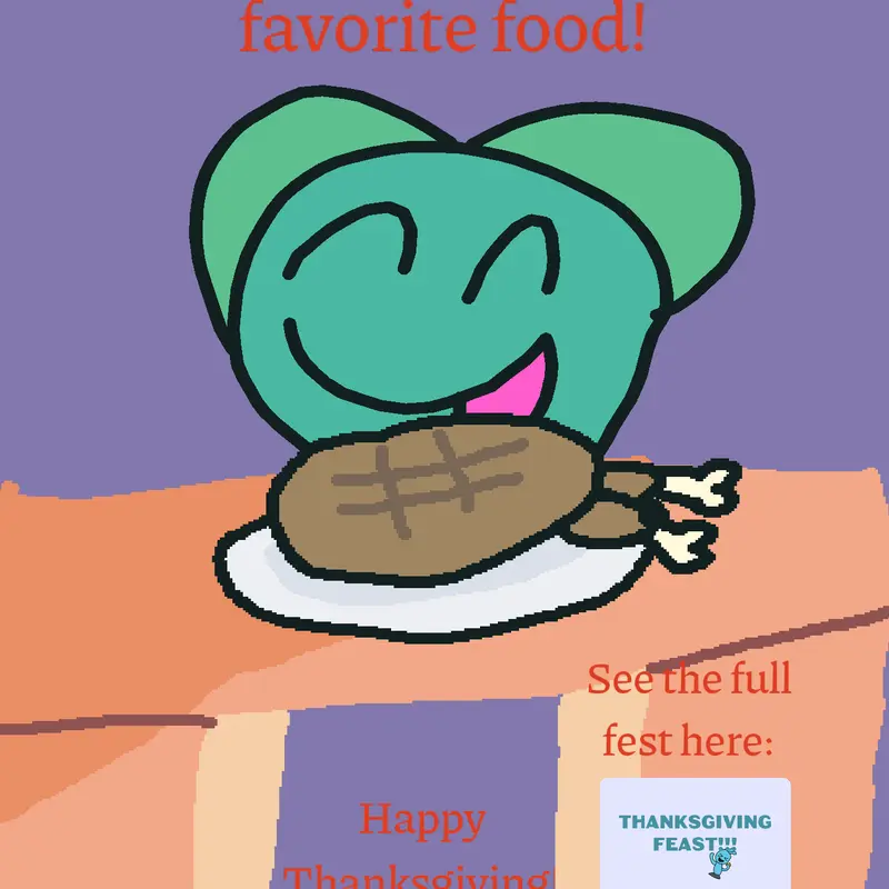 Thanksgiving 2026 by @Saladthebear