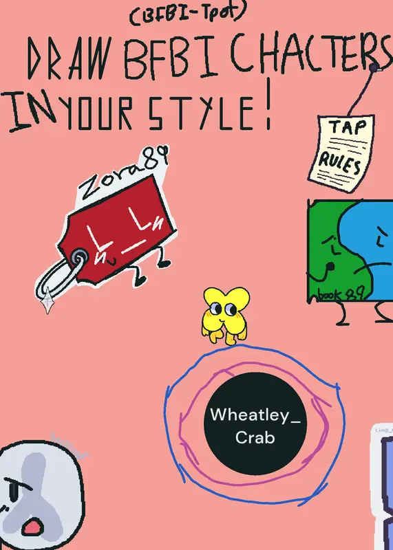 Draw a Bfdi character by @Lime_Soda77
