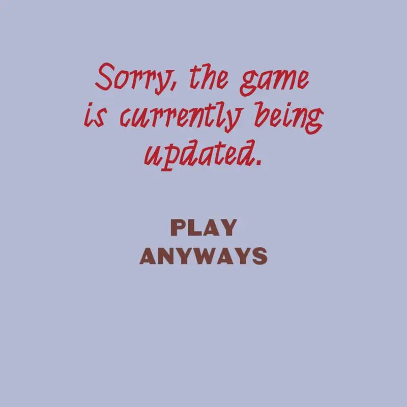 Game by @TheRealKiev