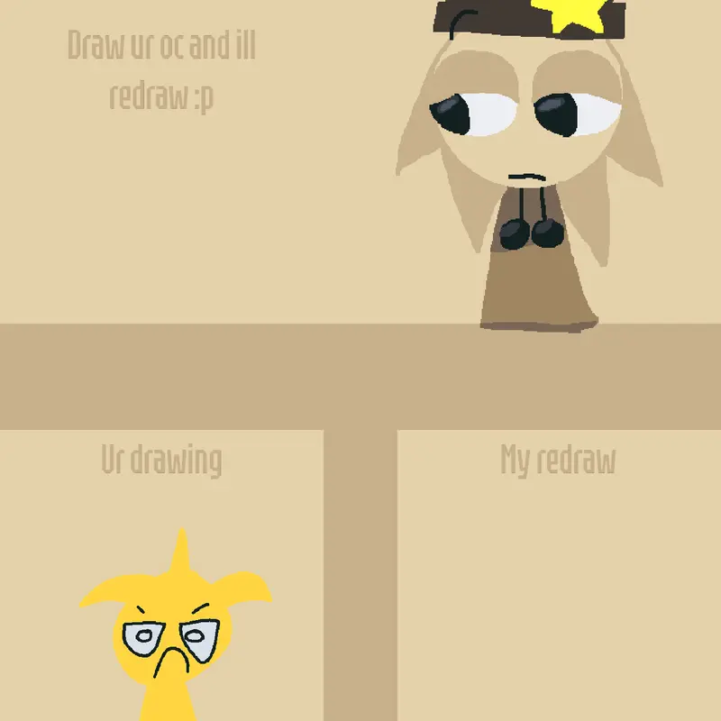 and I’ll redraw by @Sprunki_god_fan