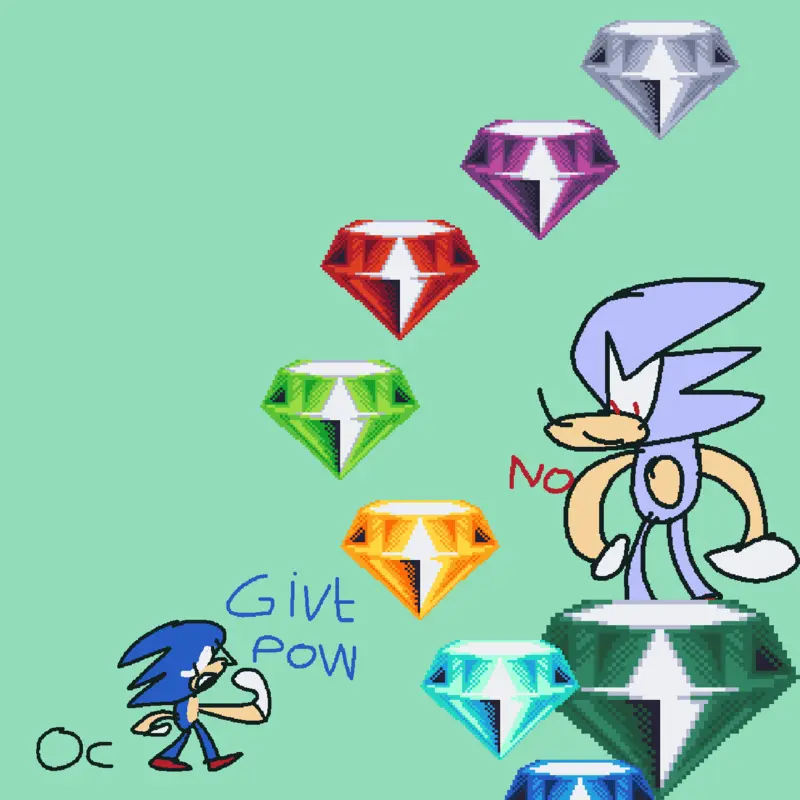 Join oc for Soniy vs hyper evil Soniy by @SONIYs