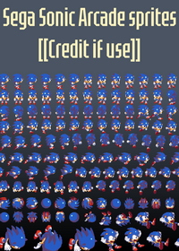 Sega sonic the hedgehog sprites