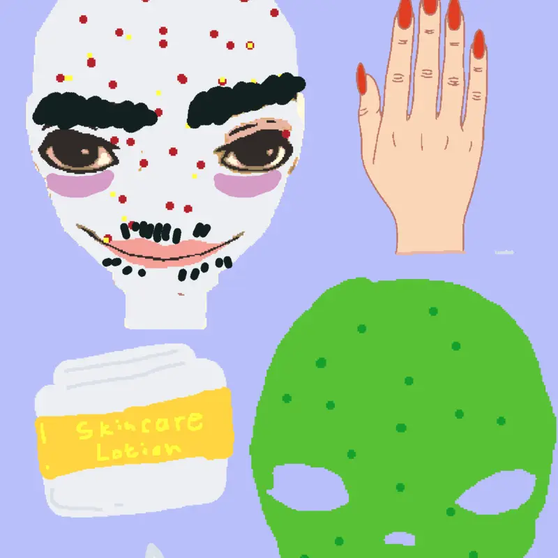 ROBLOX MAKEUP by @Wenda_67_Sprunki