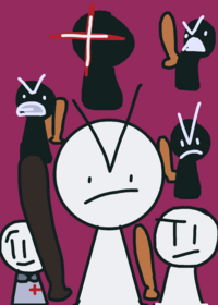 Uno che blob vs really mad dummy[the...