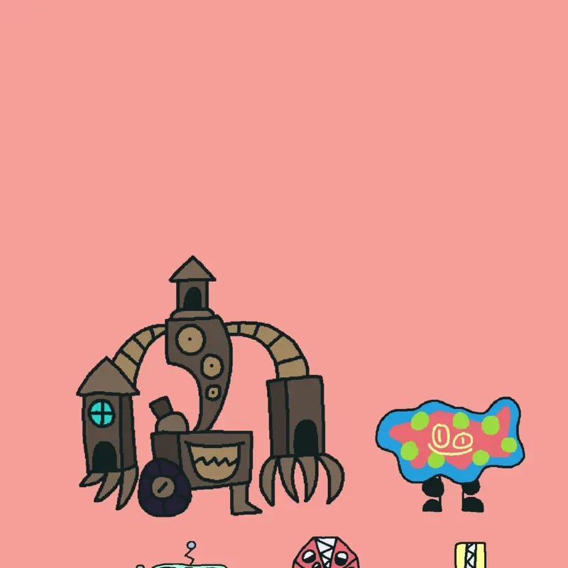 Scrapped island by @watch_corp