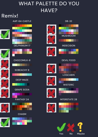Palettes oom