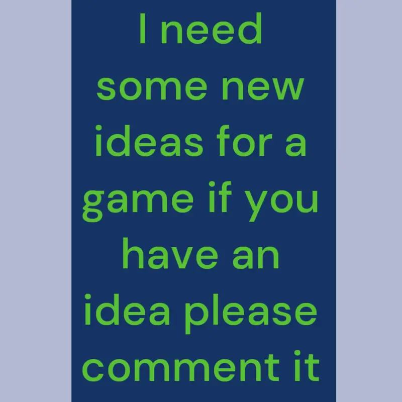 Game by @bob910
