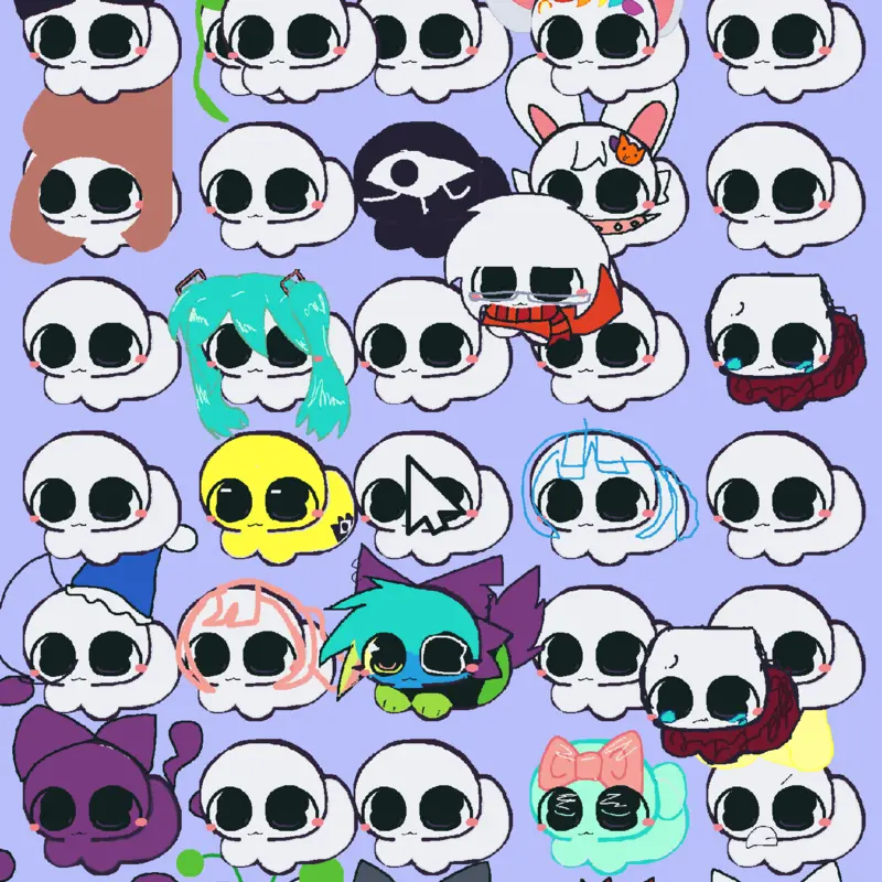 Cute figurins by @ziah_2000