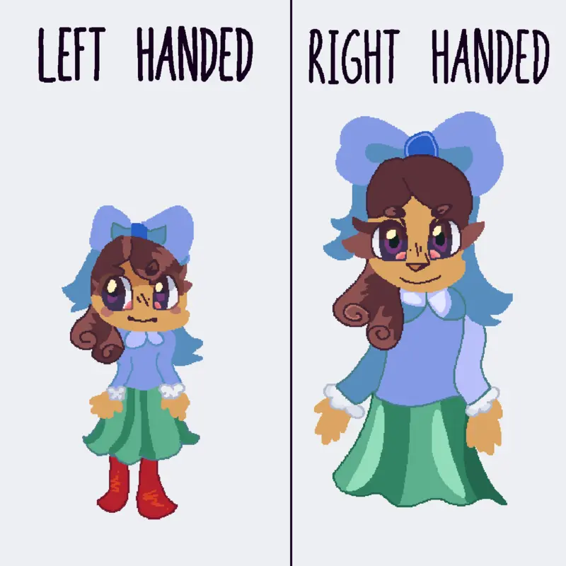 Left or Right Hand? by @QuailDoRe