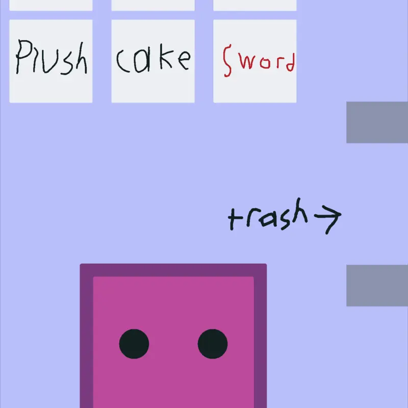 A cube dash cube ragdoll game! by @SecondaryColorGuy