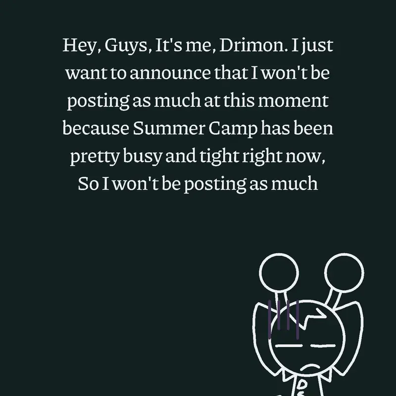 A message from Drimon by @ClukrTheScientist